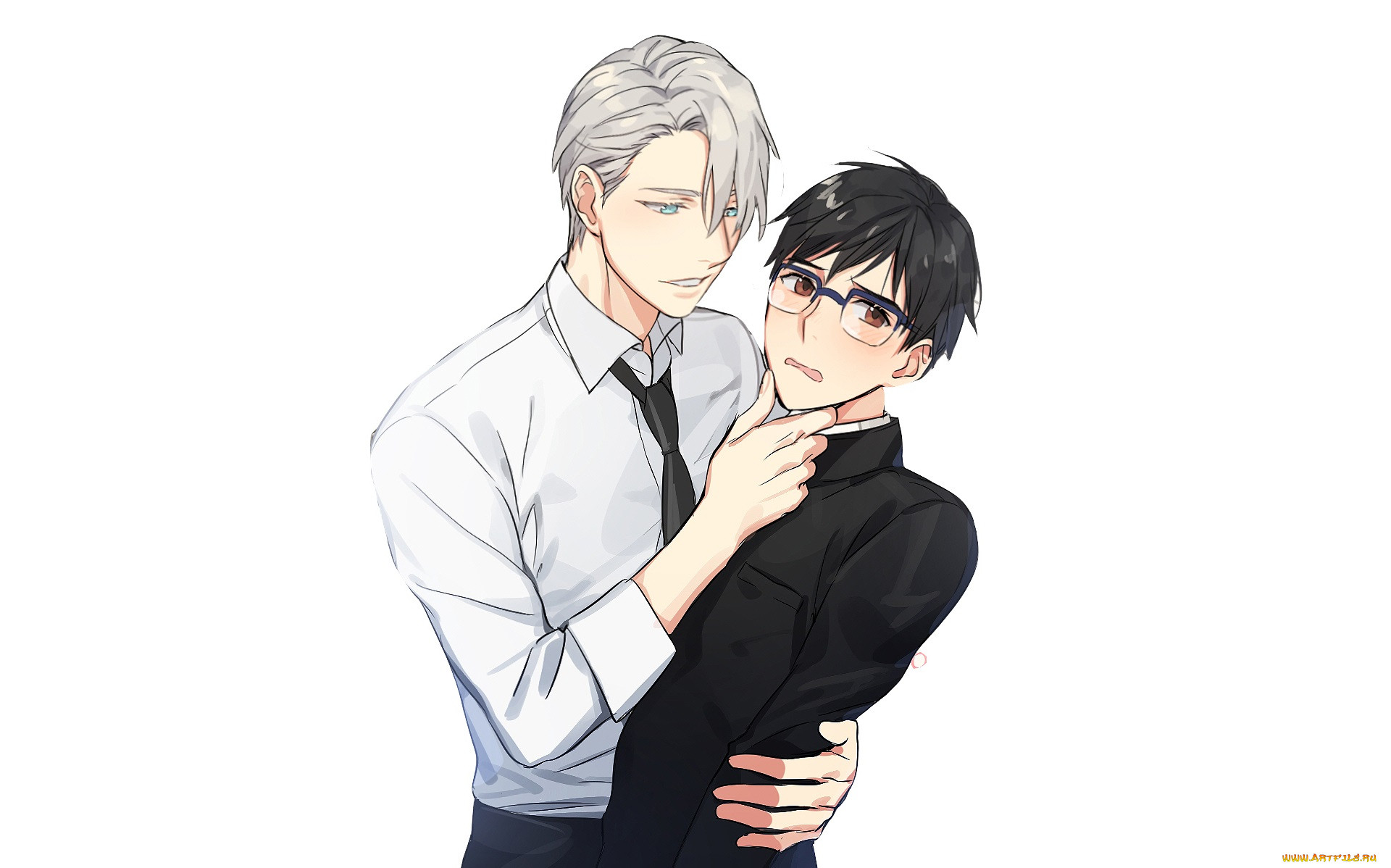 , yuri on ice, viktor, yuri